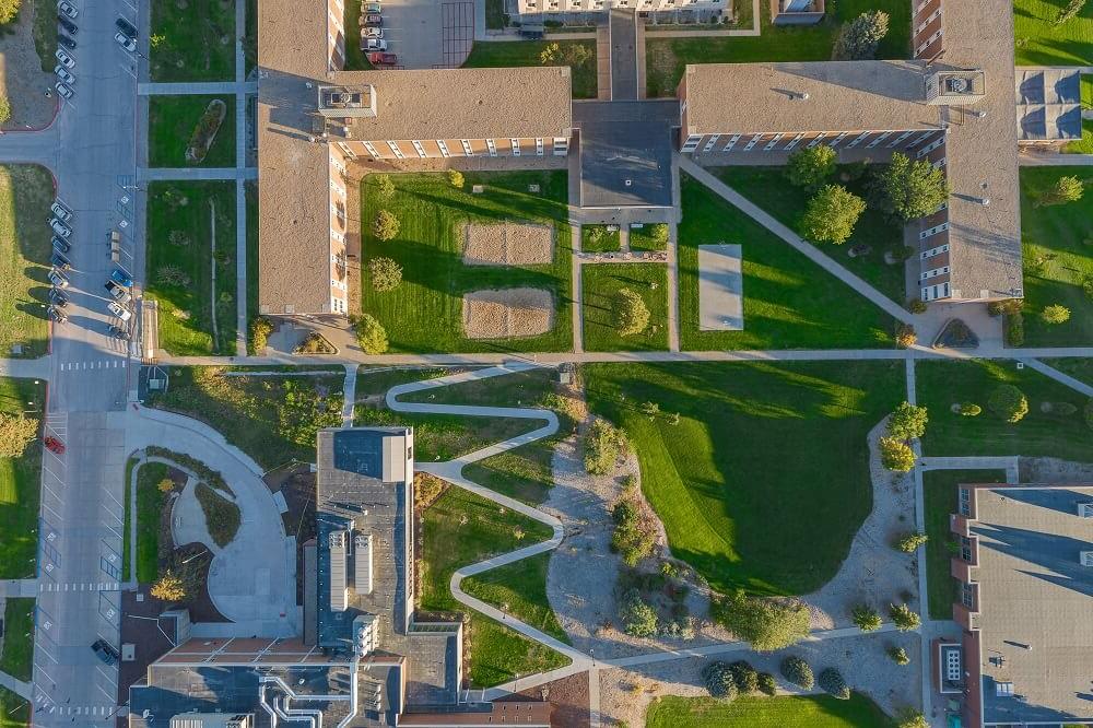 Aerial Photo of campus